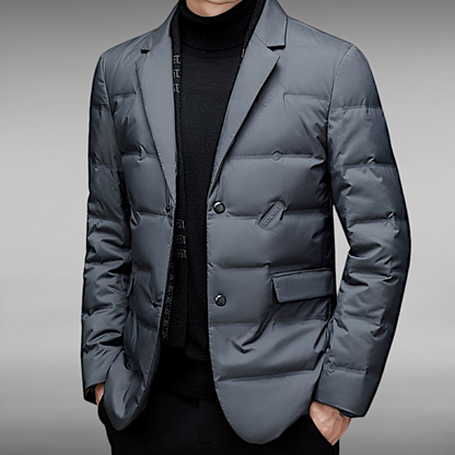 Henry™ | Elegant blazer fodrad med dun (T)