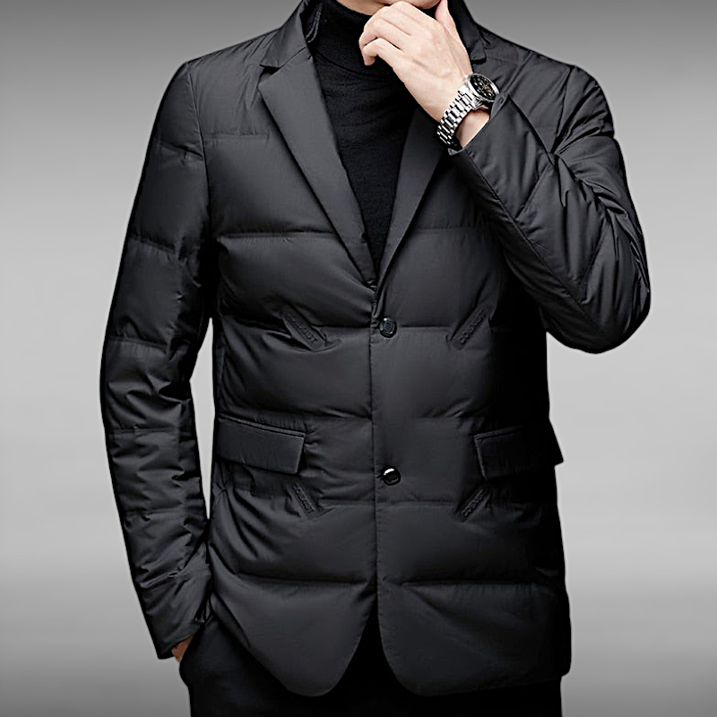 Henry™ | Elegant blazer fodrad med dun (T)