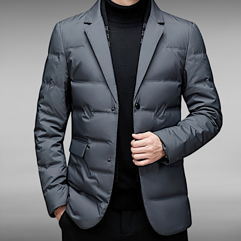 Henry™ | Elegant blazer fodrad med dun (T)